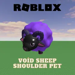 Roblox — Дополнение «Пет для плеч — Пустотная овца»