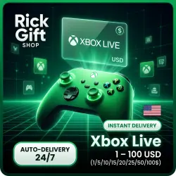 [AUTO 24/7] Xbox Live Gift Card US 1-100$ Microsoft Balance