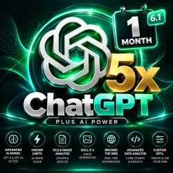 24/7 | ChatGPT 6 ASTRA | PRO 5x 1 Month| CODEX | PRIVATE | RENEWAL