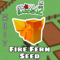 СЕМЕЧКО ОГНЕННОГО ПАПОРОТНИКА | FIRE FERN SEED | Grow a Garden 2