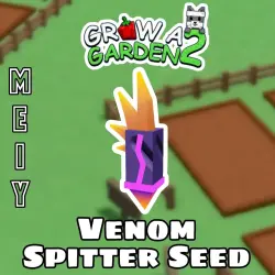 СЕМЕЧКО ЯДОВИТОГО ПЛЕВУНА | VENOM SPITTER SEED | Grow a Garden 2