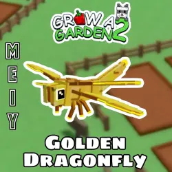 СТРЕКОЗА | GOLDEN DRAGONFLY | Grow a Garden 2