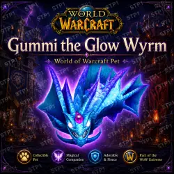 World of Warcraft:Midnight-Gummi the Glow Wyrm Pet Code | Instant Delivery