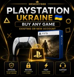 PlayStation Ukraine | Buy Any Game | Existing or New Account