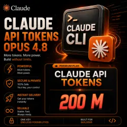 Claude API – 200 Million Tokens - Opus 4.8, Sonnet 4.6, haiku 4.5