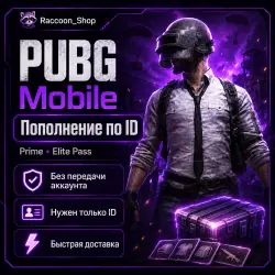 Пропуски | Подписки | PUBG MOBILE по ID | Автодоставка 24/7, лот №209644