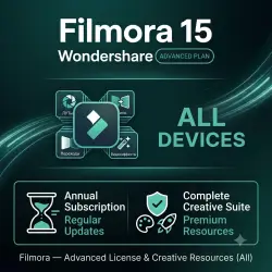 Filmora - Advanced Plan ( All Devices )