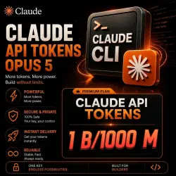 Claude API – 1Billion/1000 Million Tokens - Opus 5, Sonnet 4.6, haiku 4.5