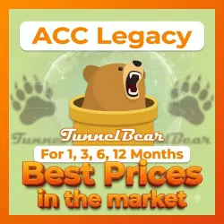 TUNNELBEAR VPN UNLIMITED TRAFFIC 1/2/3/6/12 month