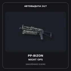 PP-Bizon | Night Ops | Battle-Scarred