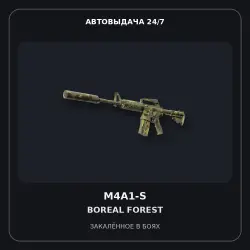 M4A1-S | Boreal Forest | Battle-Scarred
