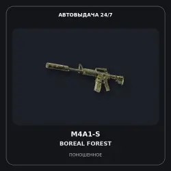 M4A1-S | Boreal Forest | Well-Worn