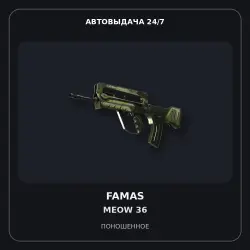 StatTrak FAMAS | Meow 36 | Well-Worn