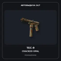 Tec-9 | Cracked Opal | Well-Worn