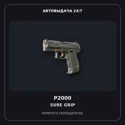 StatTrak P2000 | Sure Grip | Minimal Wear