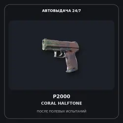 P2000 | Coral Halftone | Field-Tested