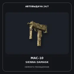 MAC-10 | Sienna Damask | Minimal Wear