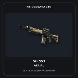 StatTrak SG 553 | Aerial | Field-Tested