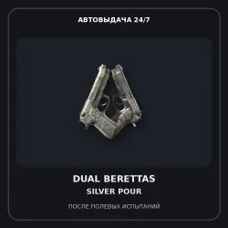 Dual Berettas | Silver Pour | Field-Tested