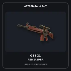 G3SG1 | Red Jasper | Minimal Wear