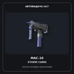 MAC-10 | Storm Camo | Field-Tested