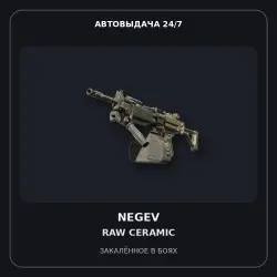 Negev | Raw Ceramic | Battle-Scarred