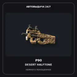 P90 | Desert Halftone | Minimal Wear