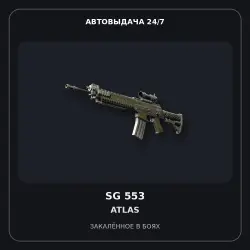 SG 553 | Atlas | Battle-Scarred