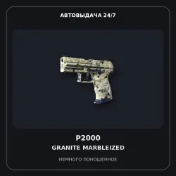 P2000 | Granite Marbleized | Minimal Wear