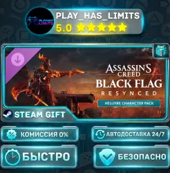 Assassin's Creed Black Flag Resynced — Hellfire Character Pack DLC *RU/BY/UA/CIS Steam Auto