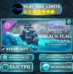 Assassin's Creed Black Flag Resynced — Sea Serpent Naval Pack DLC *RU/BY/UA/CIS Steam Auto