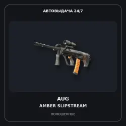AUG | Amber Slipstream | Well-Worn