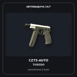 CZ75-Auto | Tuxedo | Battle-Scarred