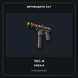 Tec-9 | Snek-9 | Well-Worn