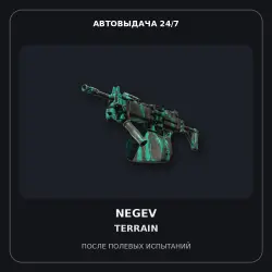 StatTrak Negev | Terrain | Field-Tested