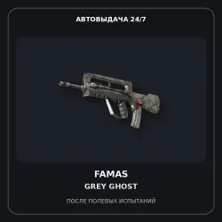 FAMAS | Grey Ghost | Field-Tested