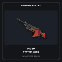M249 | System Lock | Battle-Scarred
