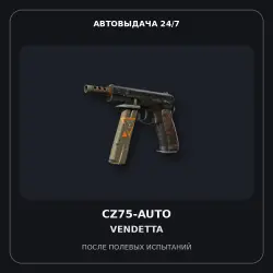 StatTrak CZ75-Auto | Vendetta | Field-Tested
