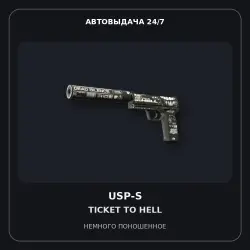 USP-S | Ticket to Hell | Minimal Wear
