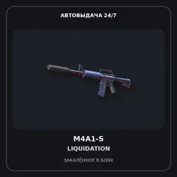 M4A1-S | Liquidation | Battle-Scarred