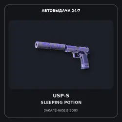 USP-S | Sleeping Potion | Battle-Scarred