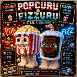 Popcuru and Fizzuru | Steal a Brainrot