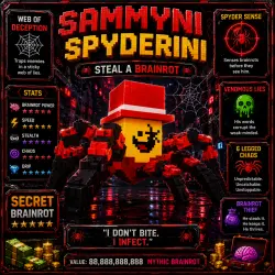 Sammyni Spyderini | Steal a Brainrot