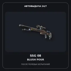 SSG 08 | Blush Pour | Battle-Scarred