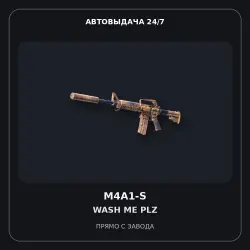 M4A1-S | Wash me plz | Battle-Scarred