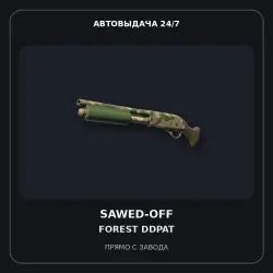 Sawed-Off | Forest DDPAT | Battle-Scarred