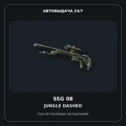 Souvenir SSG 08 | Jungle Dashed | Field-Tested