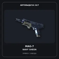 Souvenir MAG-7 | Navy Sheen | Factory New