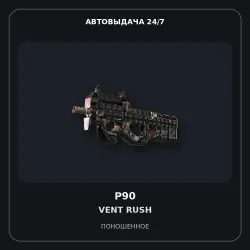 P90 | Vent Rush | Well-Worn