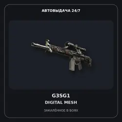 G3SG1 | Digital Mesh | Battle-Scarred